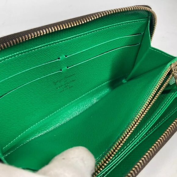 LOUIS VUITTON M60451 Monogram Pumpkin Dot by Yayoi Kusama Zippy Wallet - Picture 10 of 16